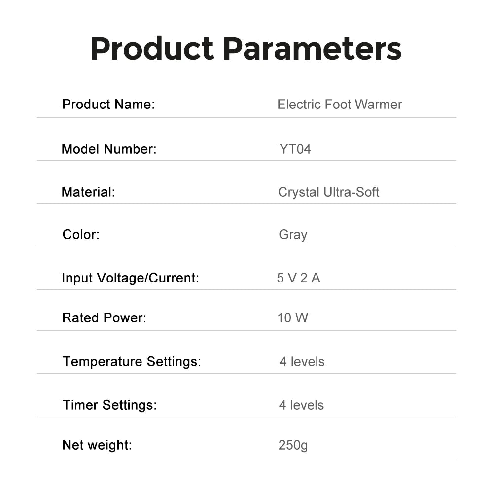 Household Foot Warmer